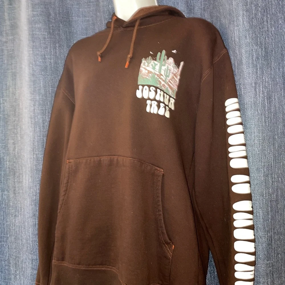Brown Joshua Tree Hoodie - Picture 4 of 5